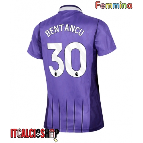 Tottenham Hotspur Rodrigo Bentancur #30 Terza Maglia Femmina 2026-27 Manica Corta